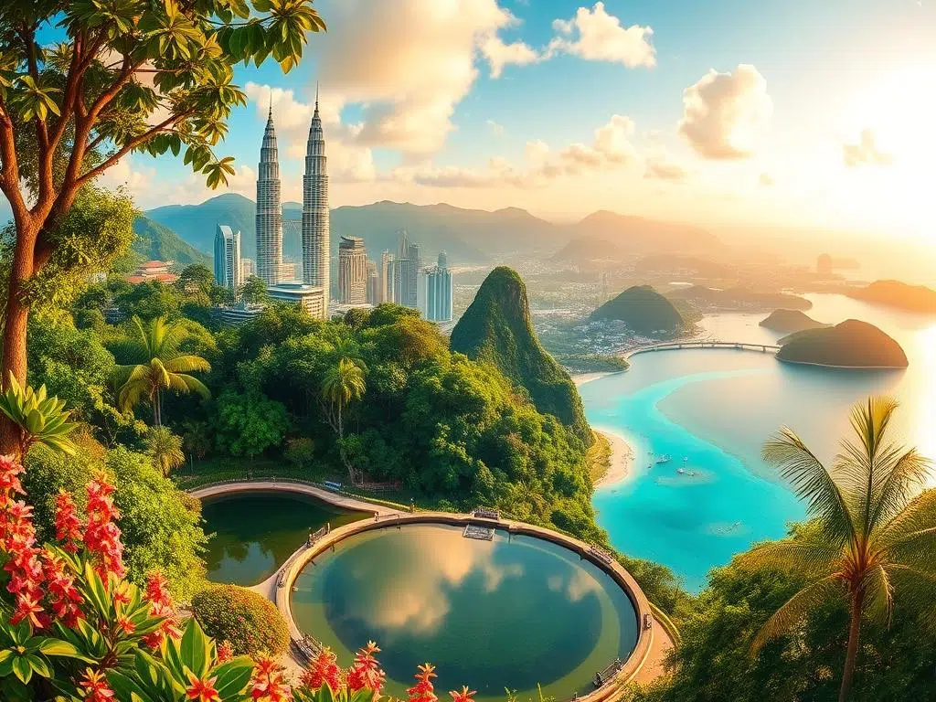 جدول سياحي ماليزيا