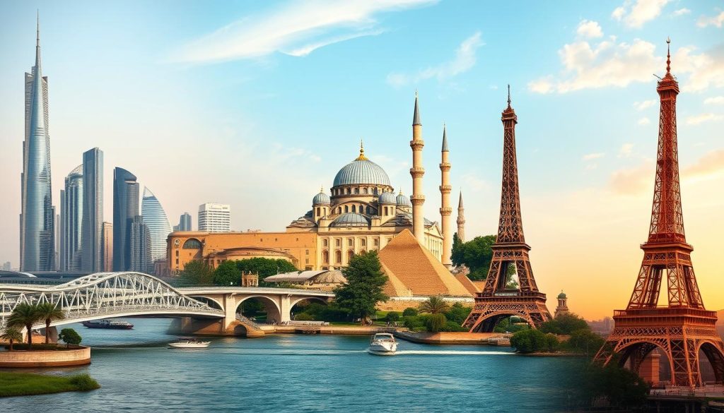 وجهات سياحية دولية مشمولة في عروض طيران اليوم الوطني 95